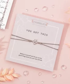you got this support bracelet gift