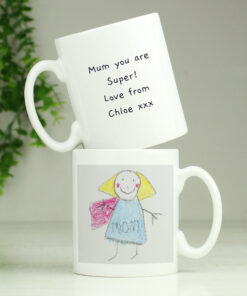 personalised drawing mug